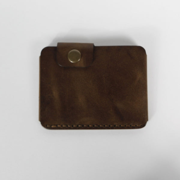 Nicolo Natural Leather Wallet, Handmade C9