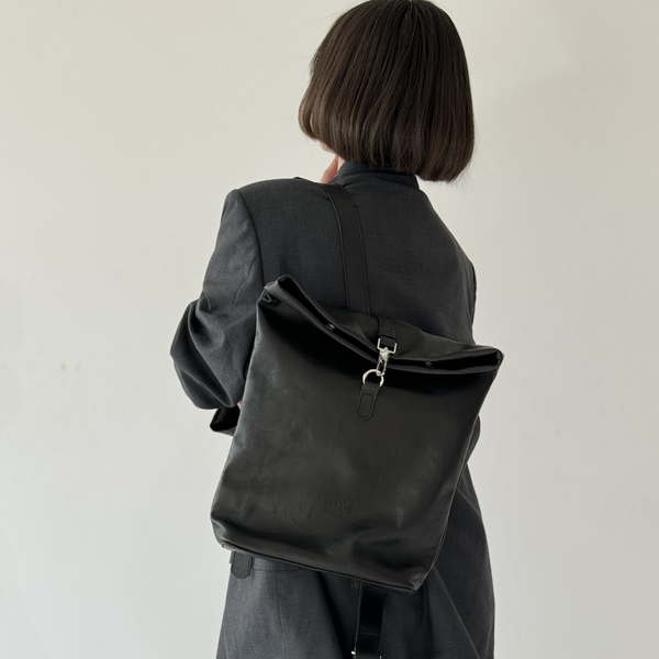 Nicolo Black Backpack