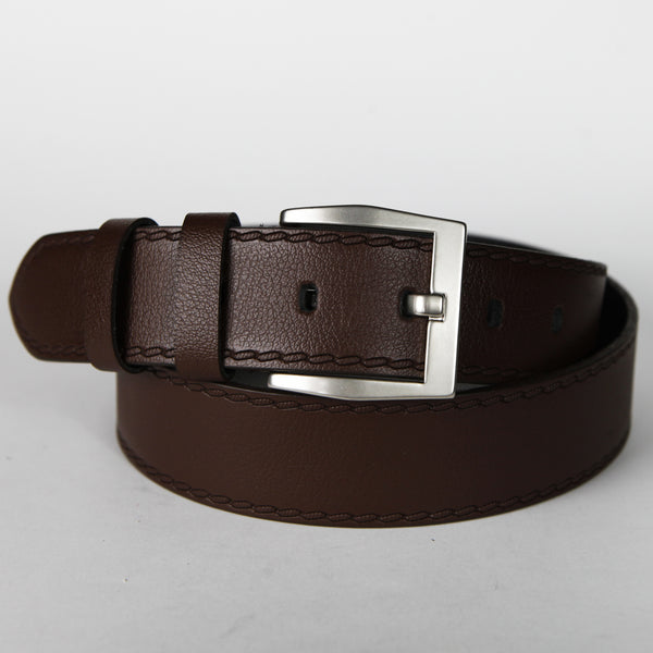 Nicolo Natural Leather Belt MNBR41