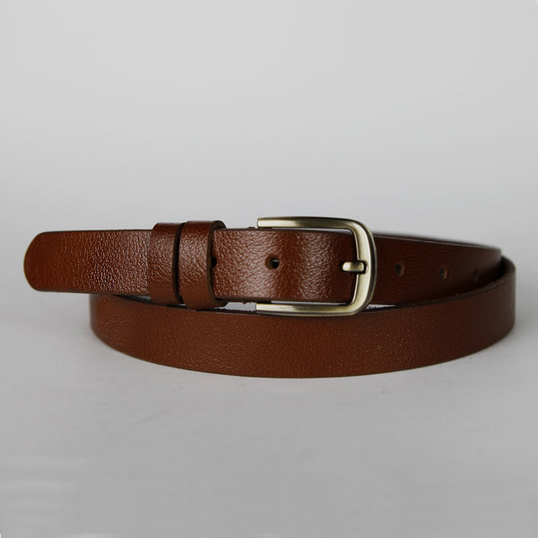 Nicolo Natural Leather Belt QMLBR1