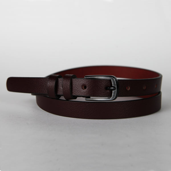 Nicolo Natural Leather Belt QMRED1