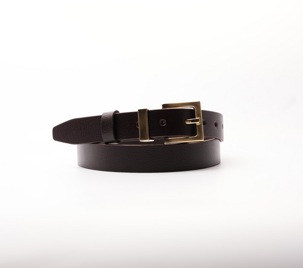 Nicolo Belt NQMBR4 Natural Leather