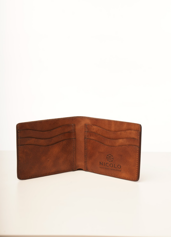 Nicolo Wallet Natural Leather SW3HGLBR