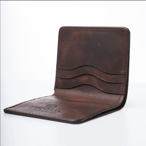 Nicolo Wallet Natural Leather Brown SW3VGBR