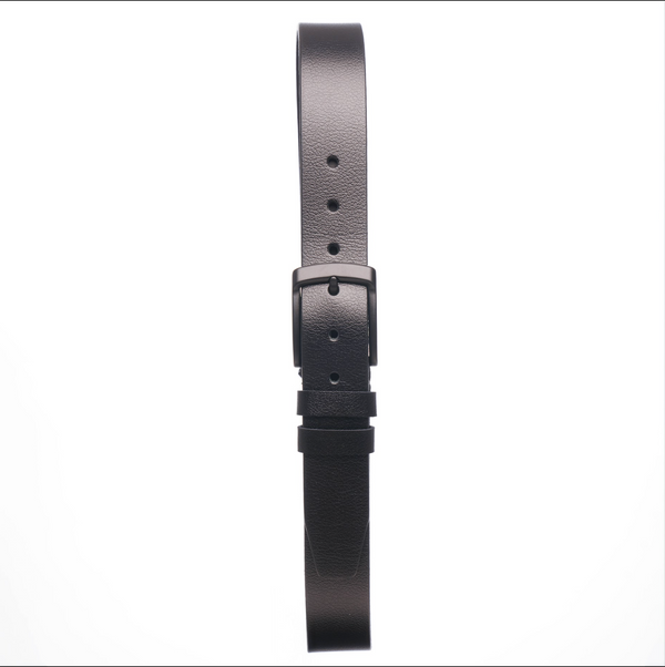 Nicolo Natural Leather Belt Black, 40 mm, MBL31